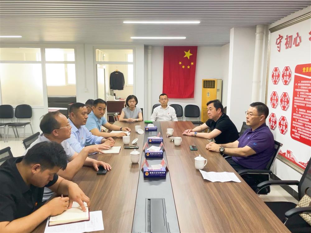 學黨史，辦實事 濟南產(chǎn)發(fā)集團到楚莊村黨支部走訪調(diào)研